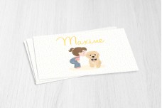 Meisje met lieve hond Meisje met lieve hond